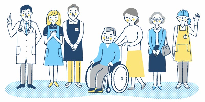 医療・介護サービスの連携イメージ